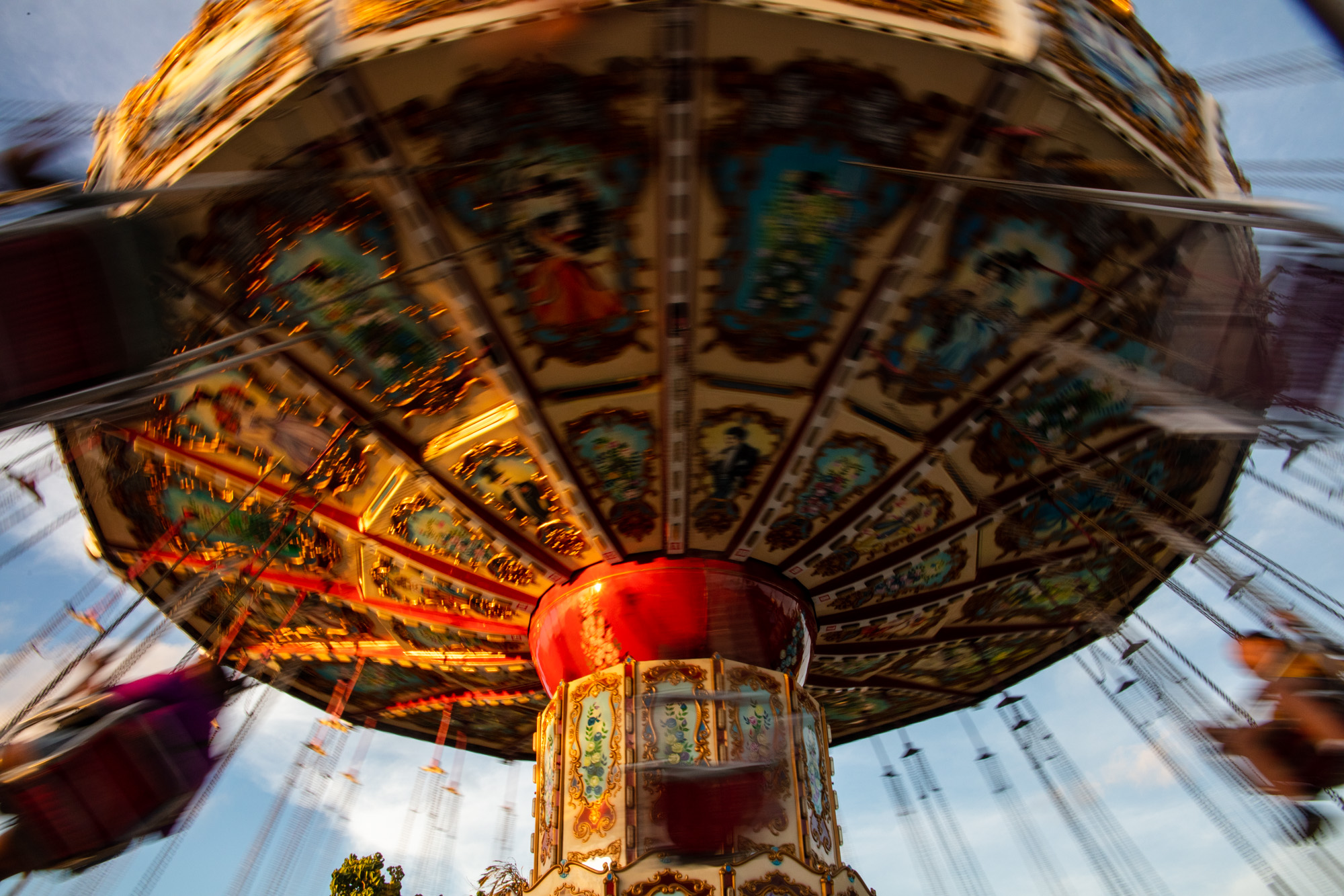 The spin of the chairoplane IV