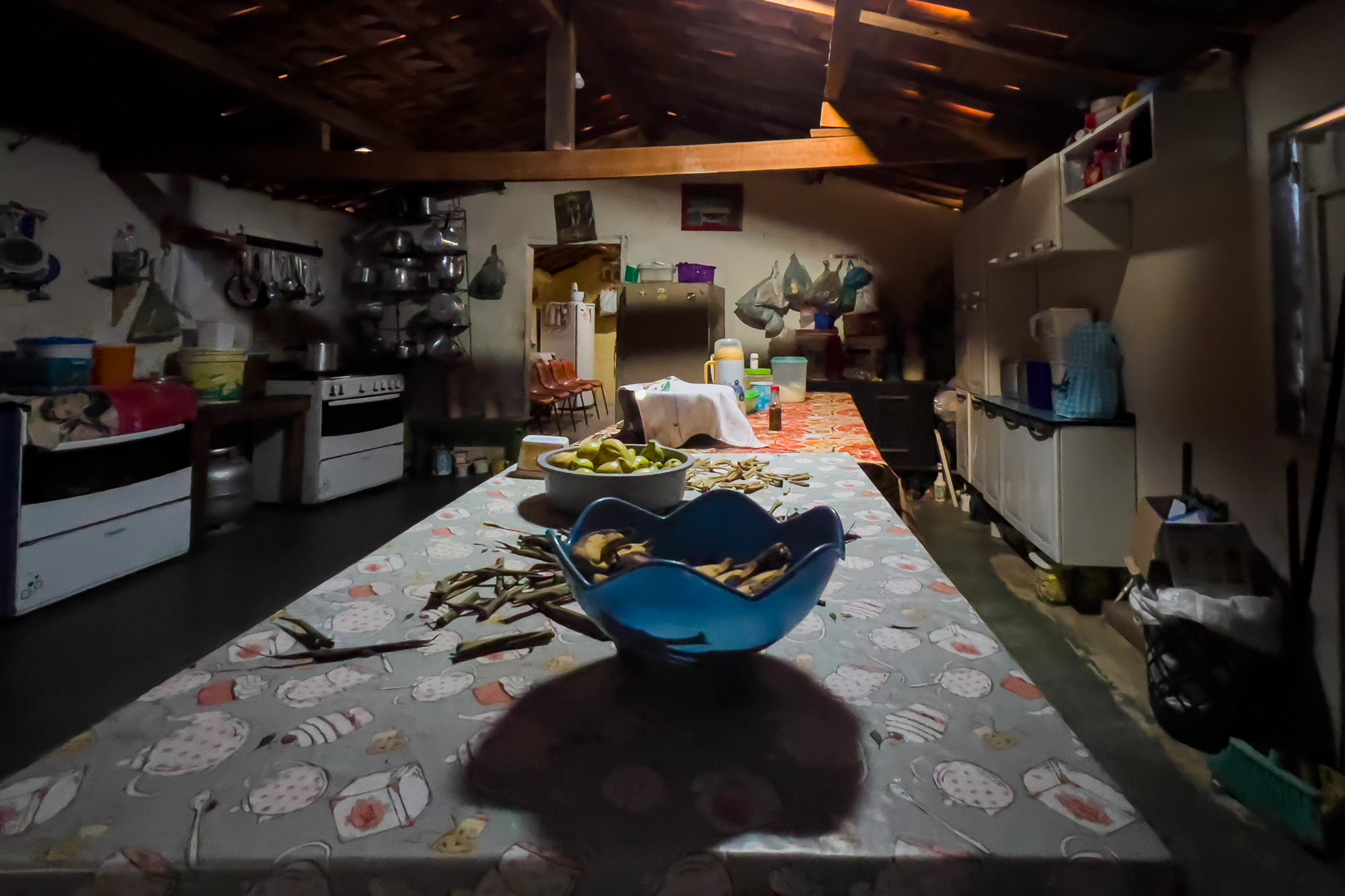 Interior of the Benzedeira house