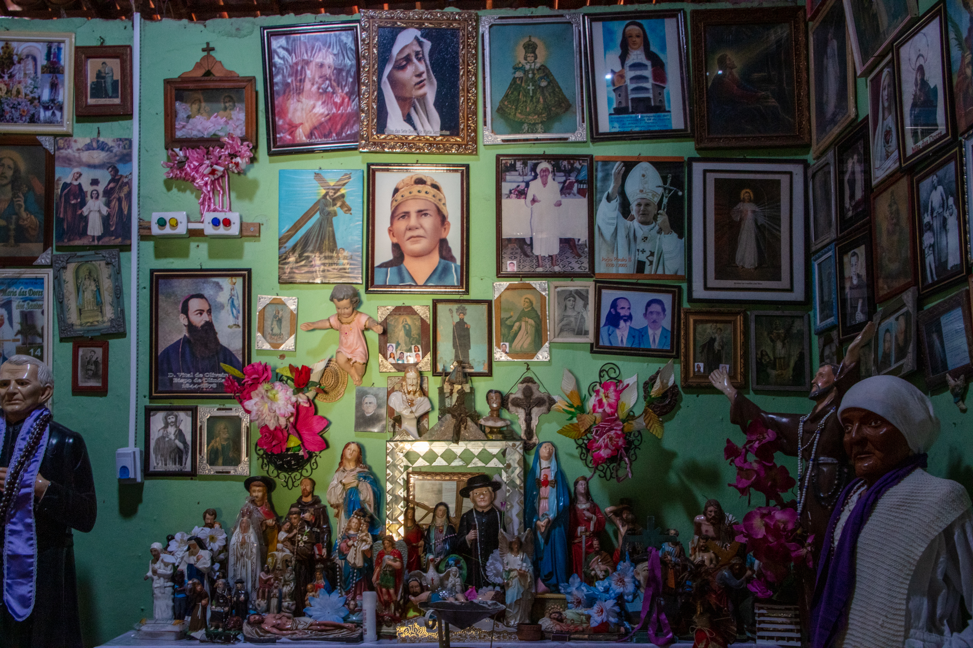 Altar in the healer's house