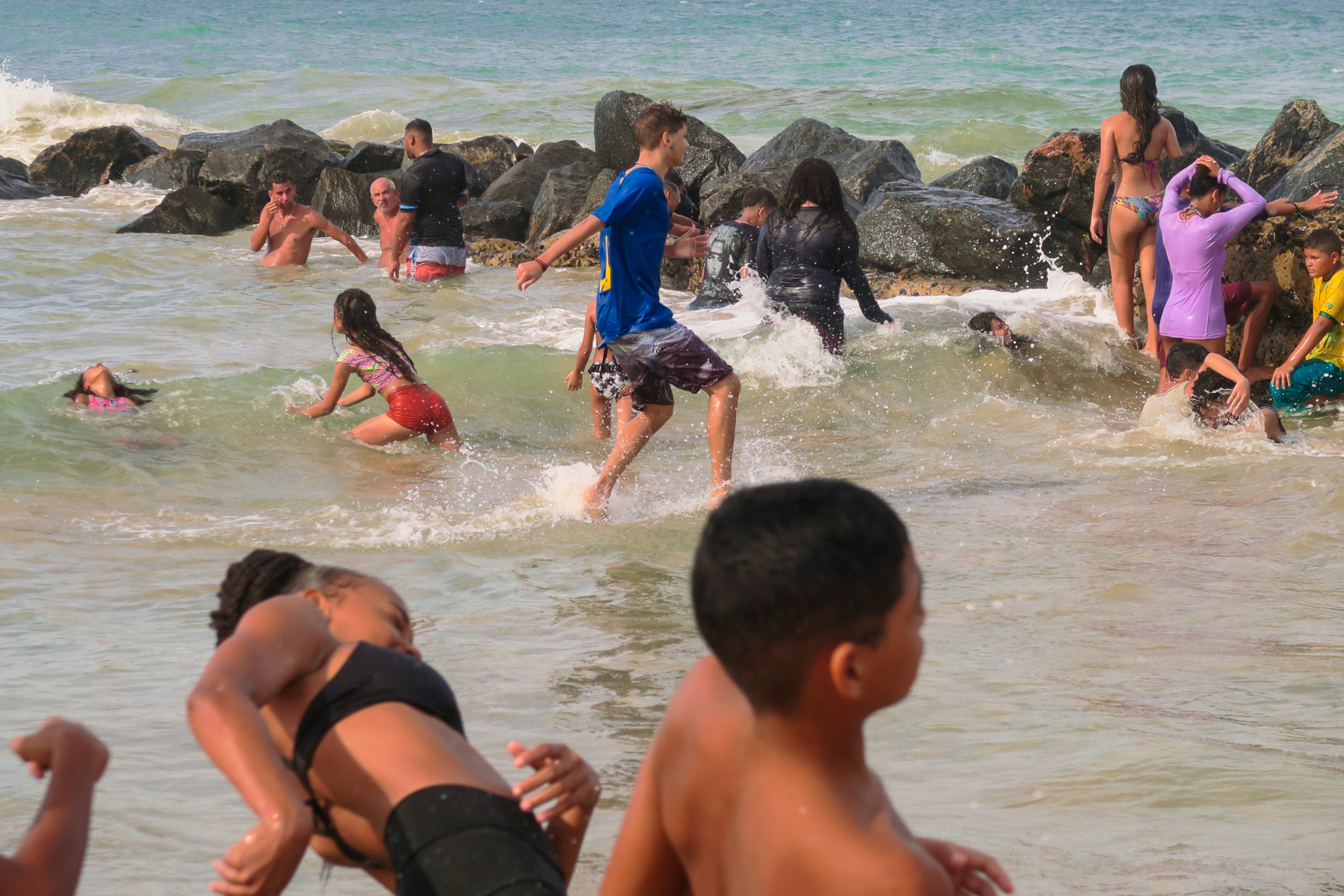 Party on the beach